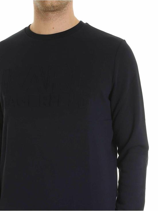  칼라거펠트 긴팔 티셔츠 705013592910690 Blue - KARL LAGERFELD