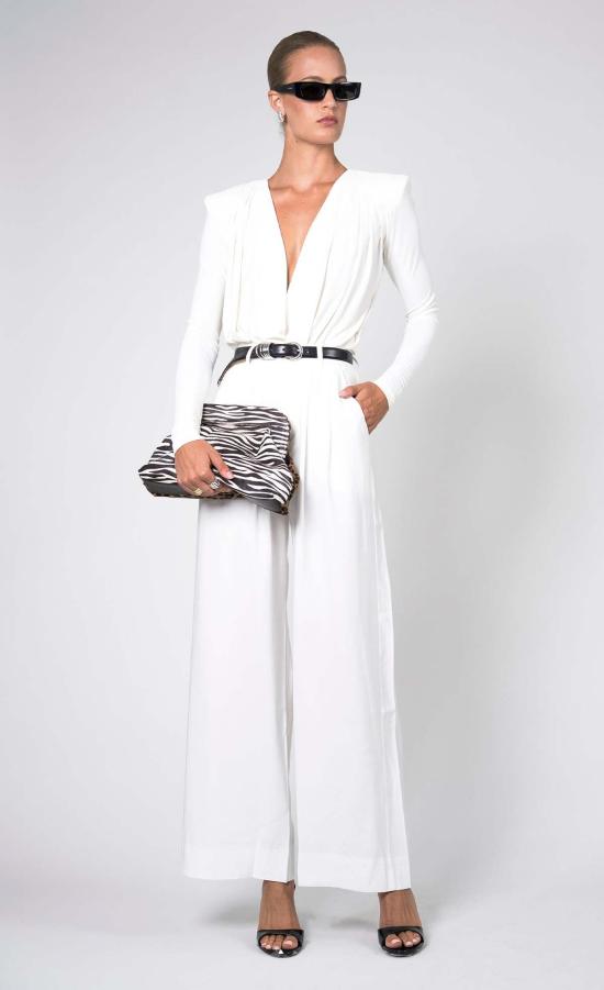  논살란트 레이블 셔츠 논샬런트 라벨 캔디스  화이트 - NONCHALANT LABEL