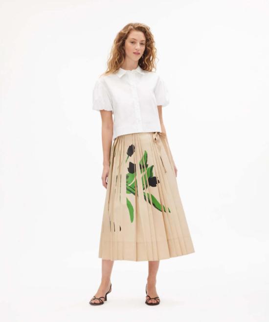  타냐 테일러 셔츠 엘자  화이트 - TANYA TAYLOR