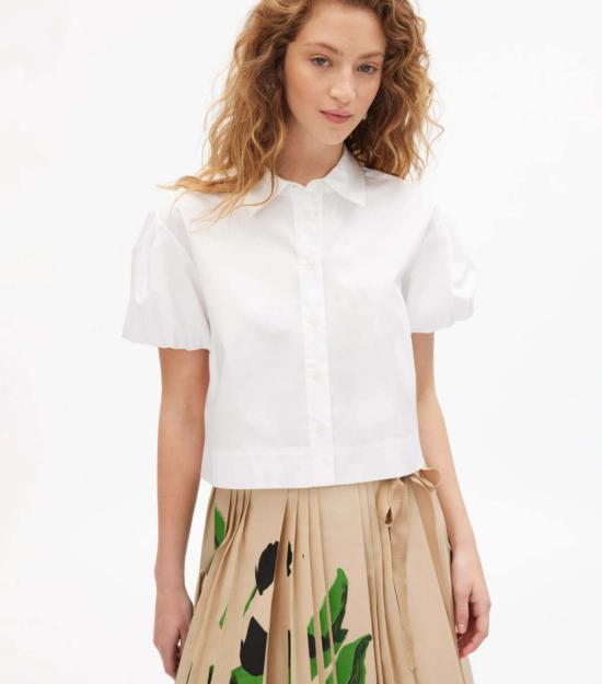  타냐 테일러 셔츠 엘자  화이트 - TANYA TAYLOR