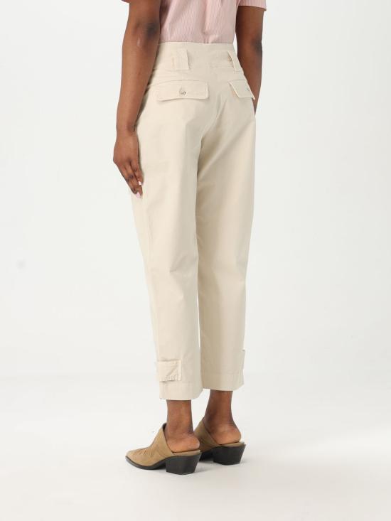 25FW 핑코 스트레이트 팬츠 104659A2EF C03 Beige - PINKO