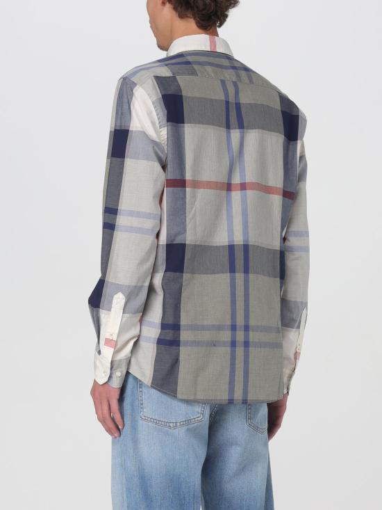 26SS 바버 긴팔 셔츠 MSH5071 TN40 Violet - BARBOUR