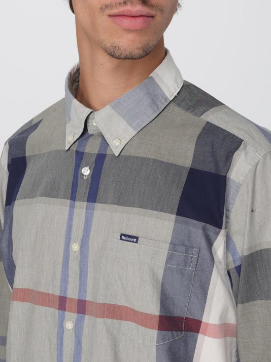 26SS 바버 긴팔 셔츠 MSH5071 TN40 Violet - BARBOUR