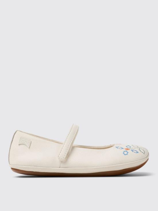 25SS [키즈] 캠퍼 레이스업 슈즈 K800486 007 TWINS 0 White