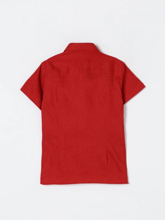 25FW [키즈] 마뉴엘리츠 셔츠 MR3045 KETCH Red - MANUEL RITZ