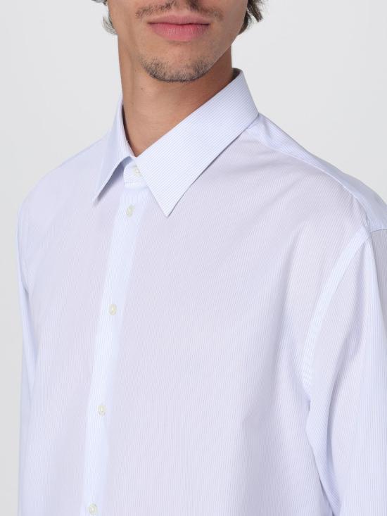 25SS 엠포리오 아르마니 긴팔 셔츠 EM000195TE14122 F9022 White - EMPORIO ARMANI