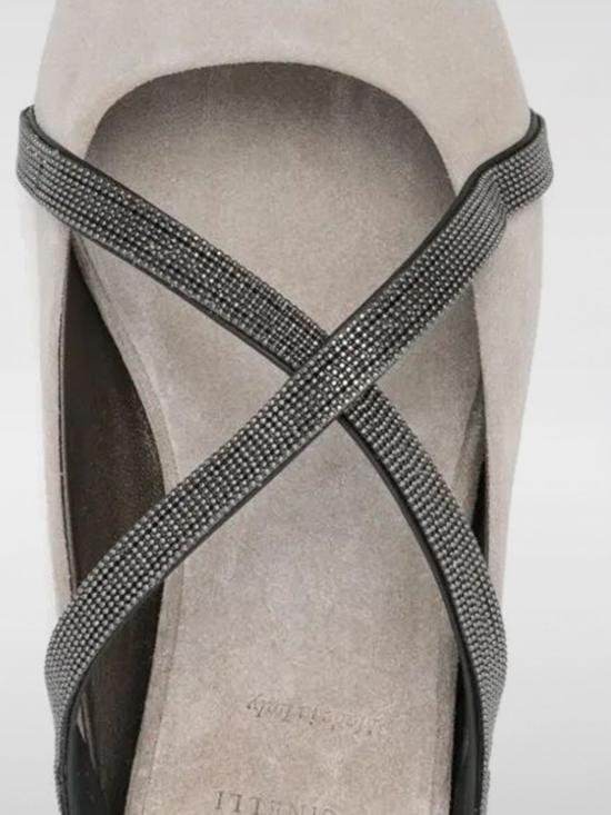 25SS 브루넬로 쿠치넬리 뮬/슬리퍼 MZSFC2970 C5859 Ice - BRUNELLO CUCINELLI