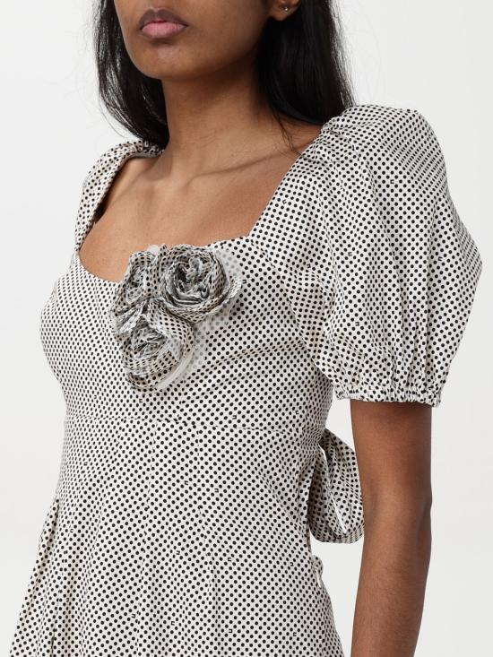 25FW 엘리자베타프랜치 숏 원피스 AB776 E84 Butter - ELISABETTA FRANCHI