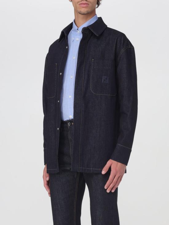 25FW 펜디 자켓 FW1321AUAG F1RXI Indigo - FENDI