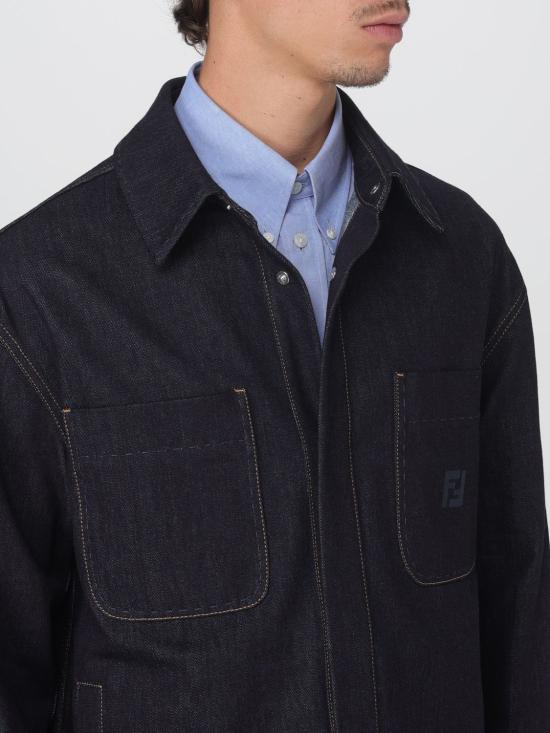 25FW 펜디 자켓 FW1321AUAG F1RXI Indigo - FENDI