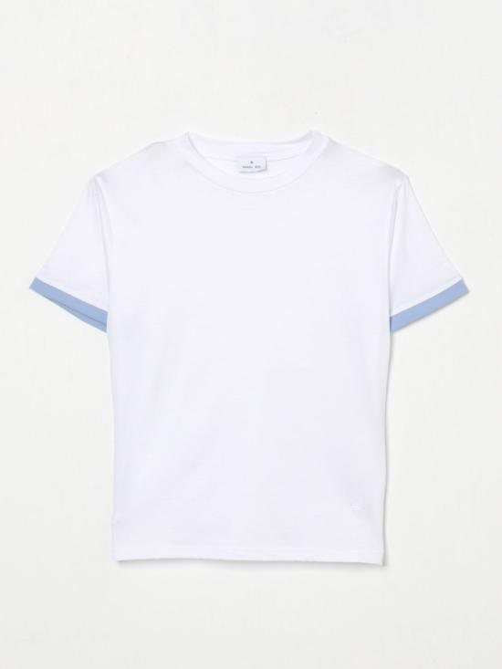 25FW [키즈] 마뉴엘리츠 티셔츠 MR2895 B AZ White