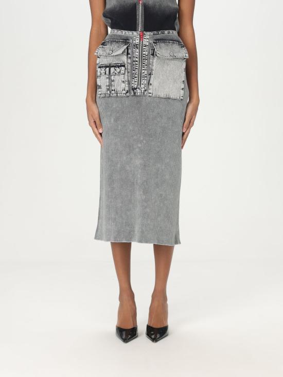 25SS 디젤 스커트 A174700QMAN 900 Black