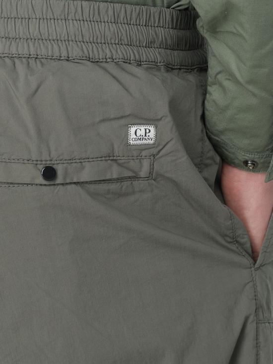 25FW 씨피 컴퍼니 스트레이트 팬츠 18CMPA171A006439G 669 Green - C.P. COMPANY