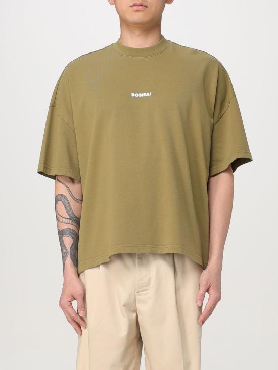 25SS 본사이 반팔 티셔츠 SS24TS001001 CRESS Green
