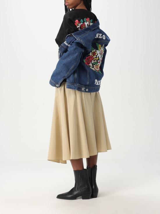 25SS 겐조 스웨터 FF52SW1704MT 99J Black - KENZO