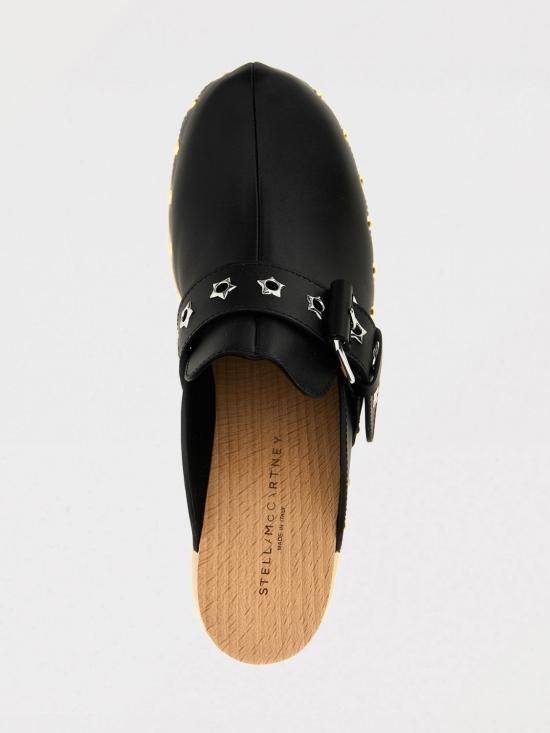 25SS 스텔라 맥카트니 뮬/슬리퍼 810426AP00P0 1000 Black - STELLA MCCARTNEY