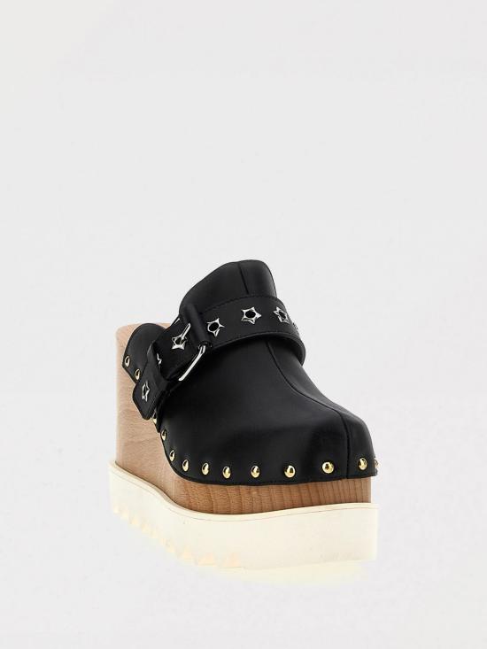 25SS 스텔라 맥카트니 뮬/슬리퍼 810426AP00P0 1000 Black - STELLA MCCARTNEY