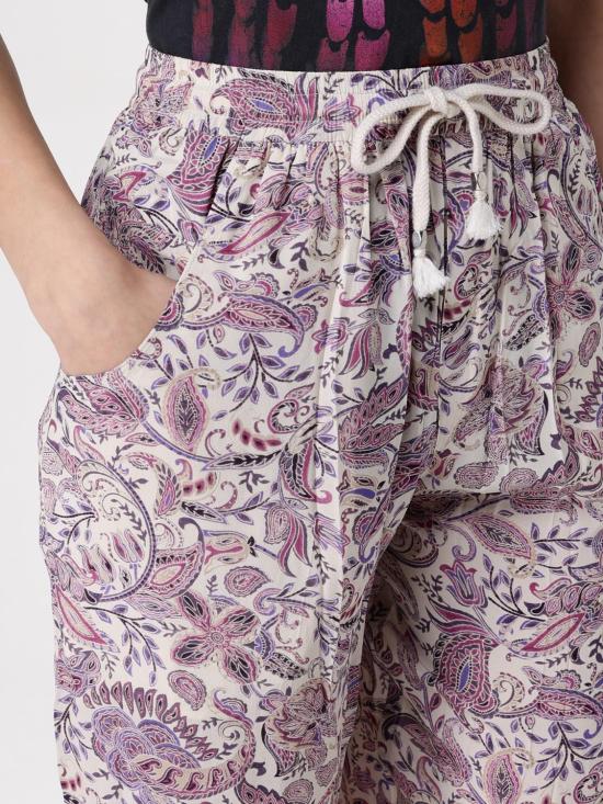 25FW 이자벨마랑에뚜왈 트레이닝/조거 팬츠 PA0506FAC1J02E ECPE Ecru - ISABEL MARANT ETOILE