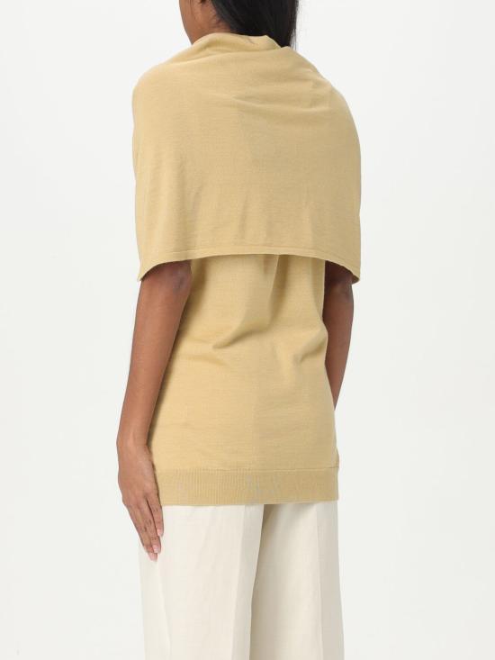 25SS 파비아나 필리피 터틀넥 MAD265F010N907 778 Gold - FABIANA FILIPPI