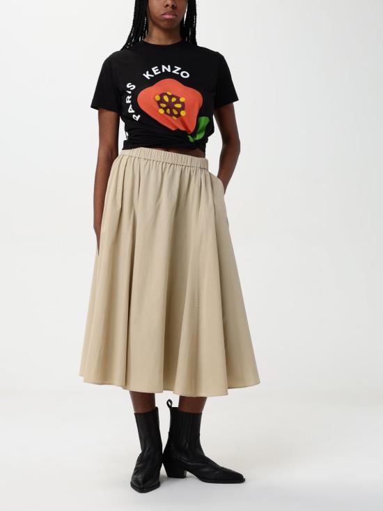 25SS 겐조 반팔 티셔츠 FF52TS1684SO 99J Black - KENZO