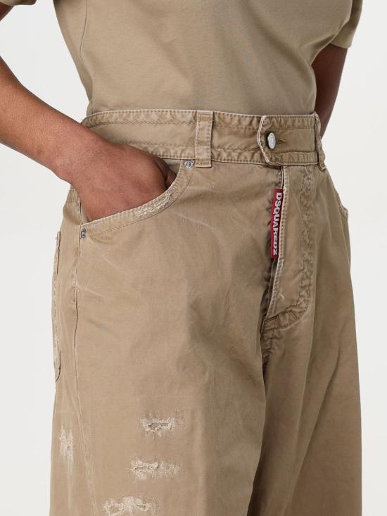 25FW 디스퀘어드2 데님 팬츠 S75LB1039S78205 114 Beige - DSQUARED2
