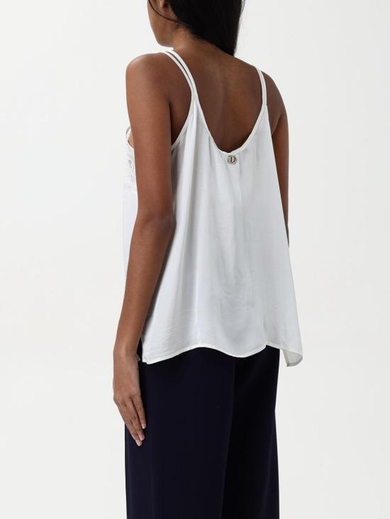 25FW 트윈셋 민소매 티셔츠 251TP2371 00282 White - TWINSET