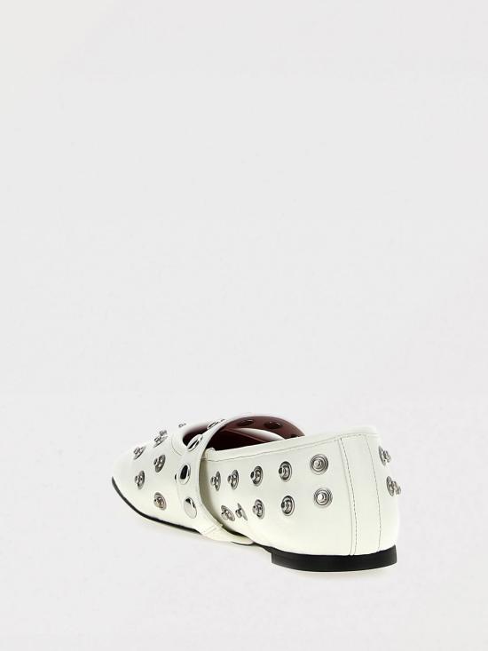 25SS 스텔라 맥카트니 플랫 슈즈 810473W1IL0 9001 White - STELLA MCCARTNEY