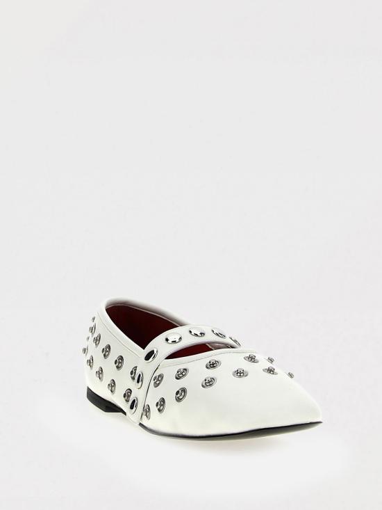 25SS 스텔라 맥카트니 플랫 슈즈 810473W1IL0 9001 White - STELLA MCCARTNEY