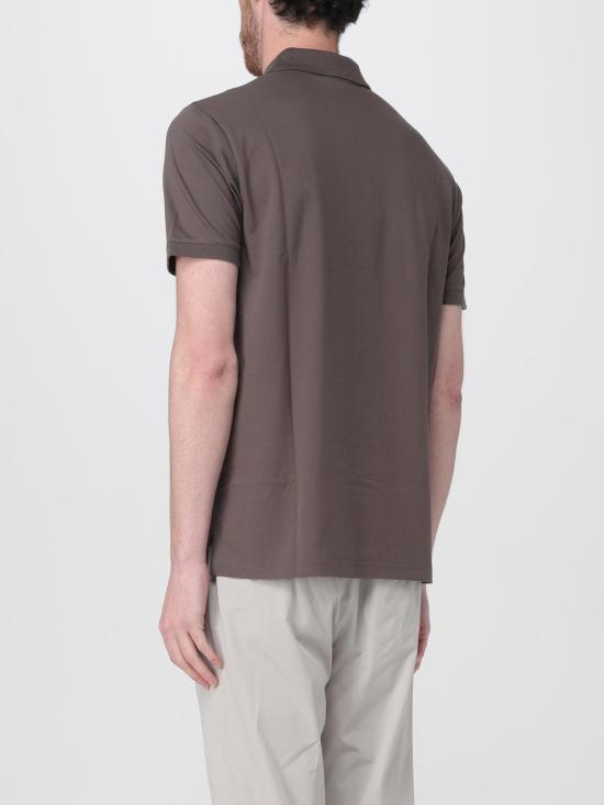 25FW 엠포리오 아르마니 폴로 티셔츠 EM001146AF13742 U6200 Brown - EMPORIO ARMANI