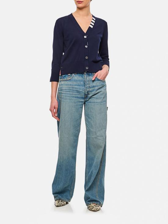 25FW 하이쿠레 데님 팬츠 HEW03300DF144 L0876 Gnawed Blue - HAIKURE