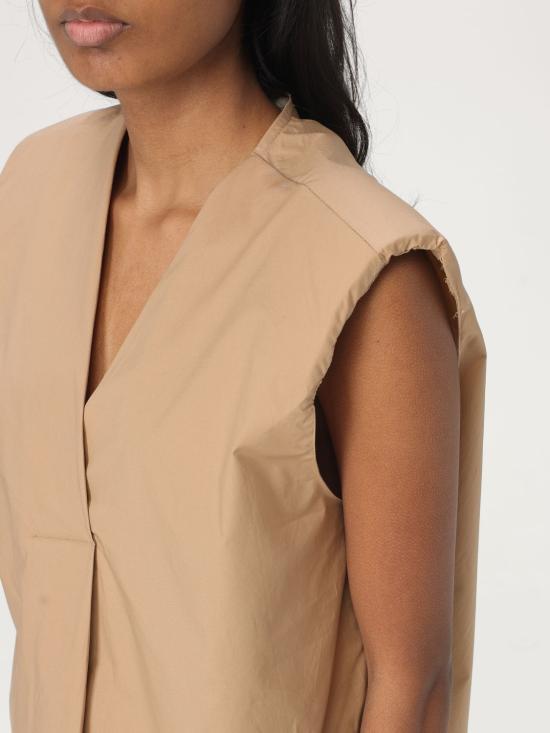 25FW 카오스 민소매 티셔츠 RPJLE013 6026 Camel - KAOS