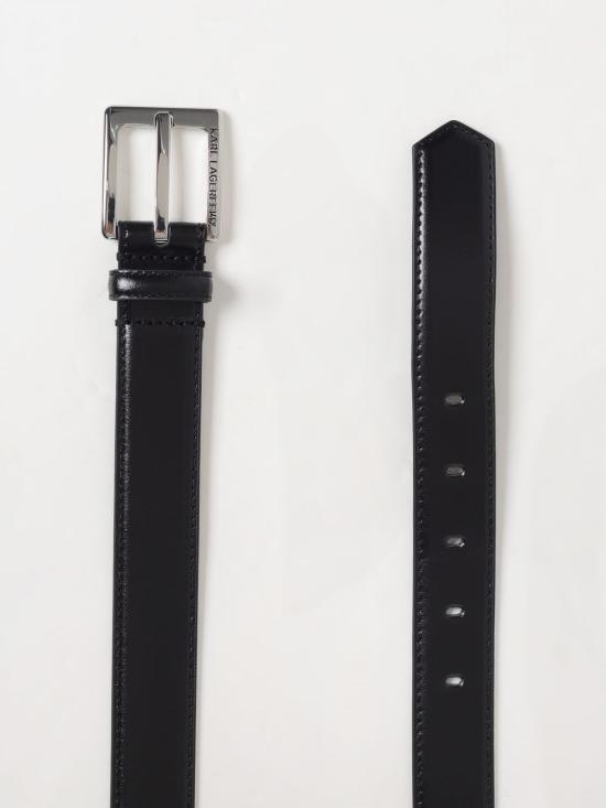 25SS 칼라거펠트 레귤러 벨트 A1W33147 999 Black - KARL LAGERFELD