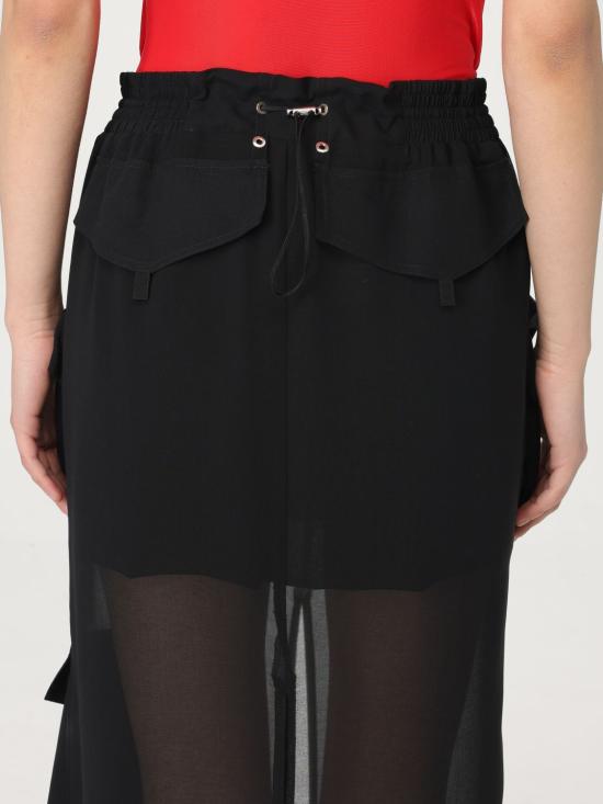 25FW 핑코 롱 스커트 104789A21F Z99 Black - PINKO