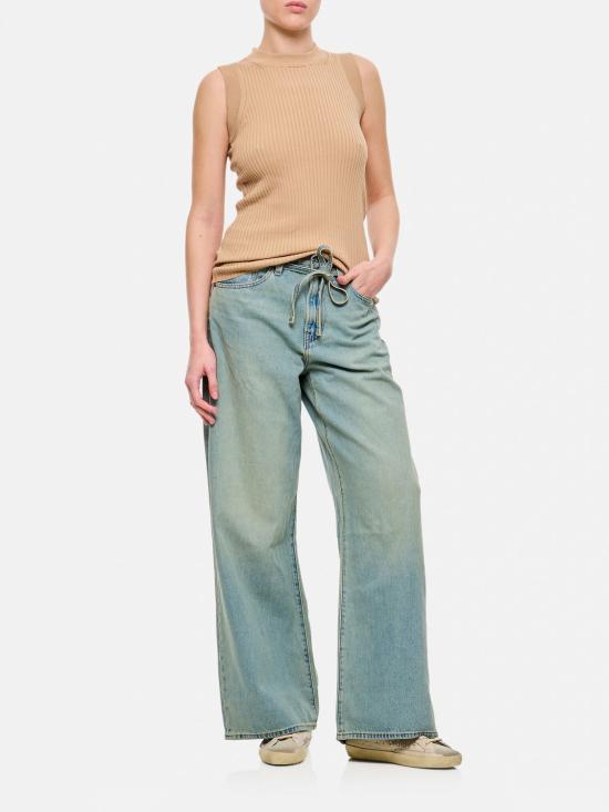 25FW 스포트막스 민소매 티셔츠 2512361032600 006 Beige - SPORTMAX