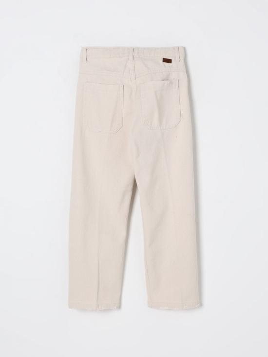 25FW [키즈] 파올로페코라 진 PP3976 Ecru - PAOLO PECORA