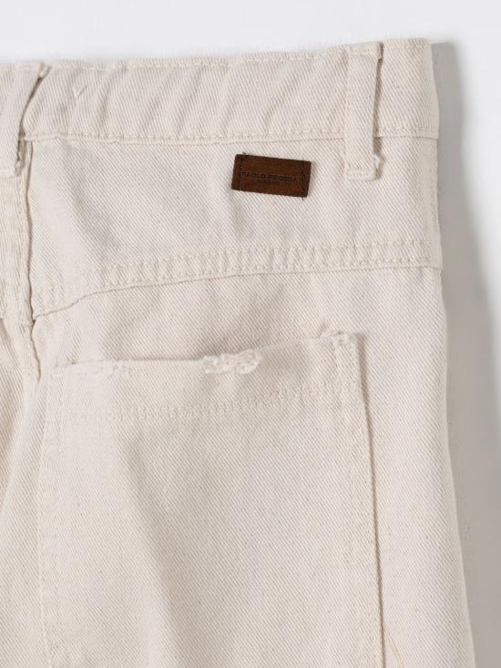 25FW [키즈] 파올로페코라 진 PP3976 Ecru - PAOLO PECORA