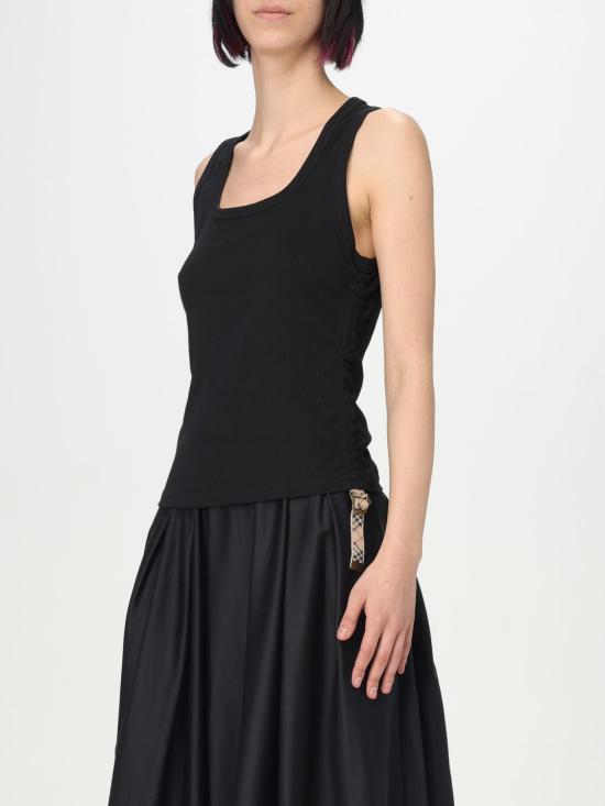 25SS 버버리 민소매 티셔츠 8109196 Black - BURBERRY