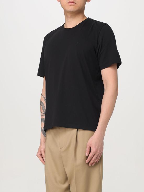 26SS 생로랑 반팔 티셔츠 819395Y2ZJ2 1000 Black - SAINT LAURENT