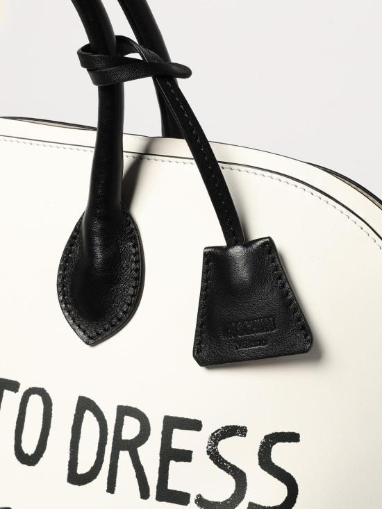 25SS 모스키노 토트백 MC4146PP1M OM0 White - MOSCHINO