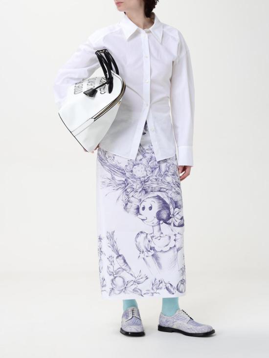 25SS 모스키노 토트백 MC4146PP1M OM0 White - MOSCHINO