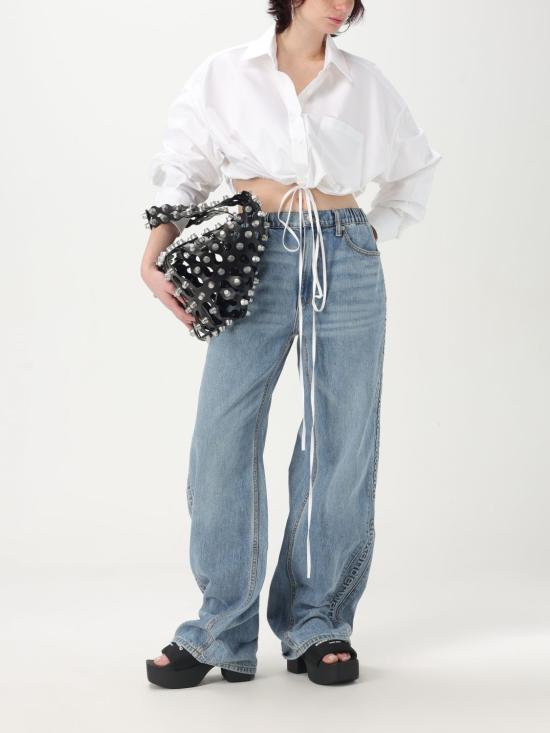 25SS 티바이알렉산더왕 블라우스 4WC2251000 100 White - T BY ALEXANDER WANG