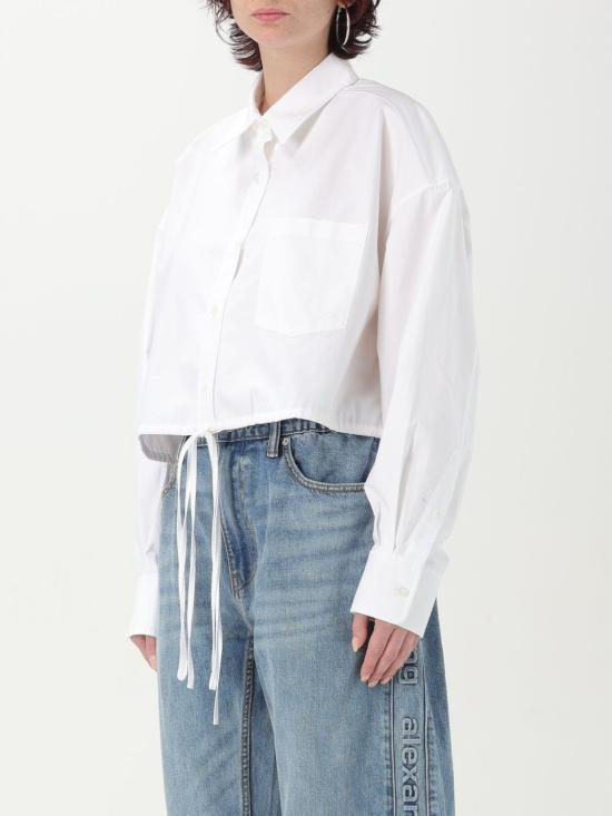 25SS 티바이알렉산더왕 블라우스 4WC2251000 100 White - T BY ALEXANDER WANG