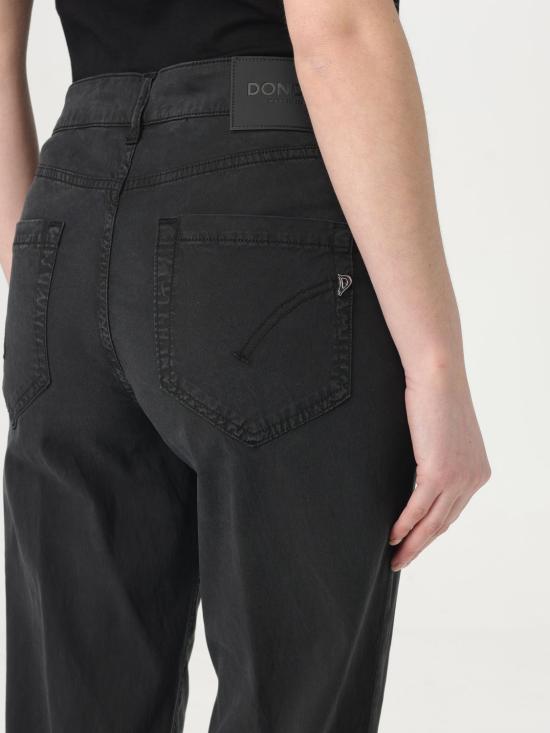 25FW 돈답 스트레이트 팬츠 DP268BGSE068DBM5 999 Black - DONDUP