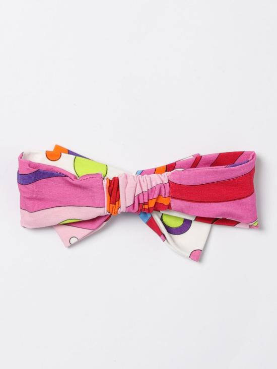 25SS [키즈] 푸찌 헤어 액세서리 PW0033J0469 473MC Orange - PUCCI