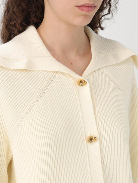 25SS 보테가베네타 스웨터 829580V59X0 9071 White - BOTTEGA VENETA