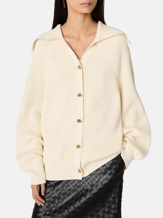 25SS 보테가베네타 스웨터 829580V59X0 9071 White