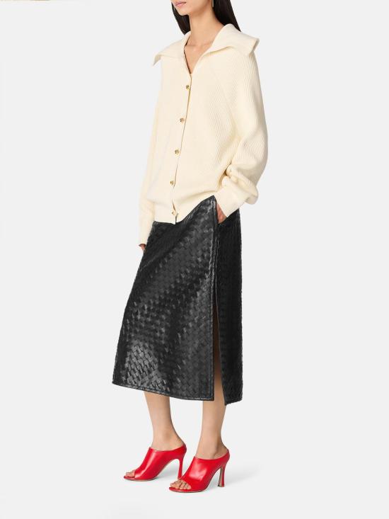 25SS 보테가베네타 스웨터 829580V59X0 9071 White - BOTTEGA VENETA