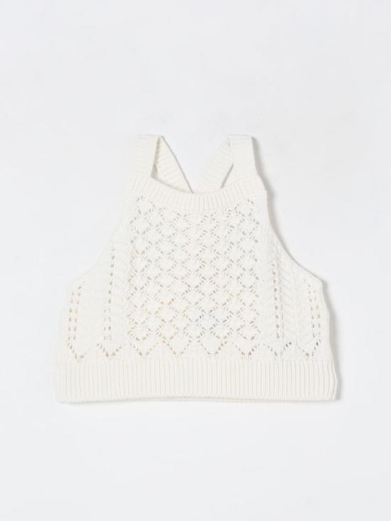 25FW [키즈] 일 구포 탑 P25TC088EM442 100 White