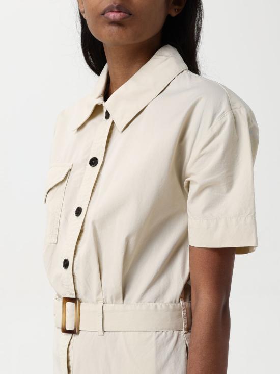 25FW 울리치 미디 원피스 CFWWDR0185FRUT3665 8867 Beige - WOOLRICH
