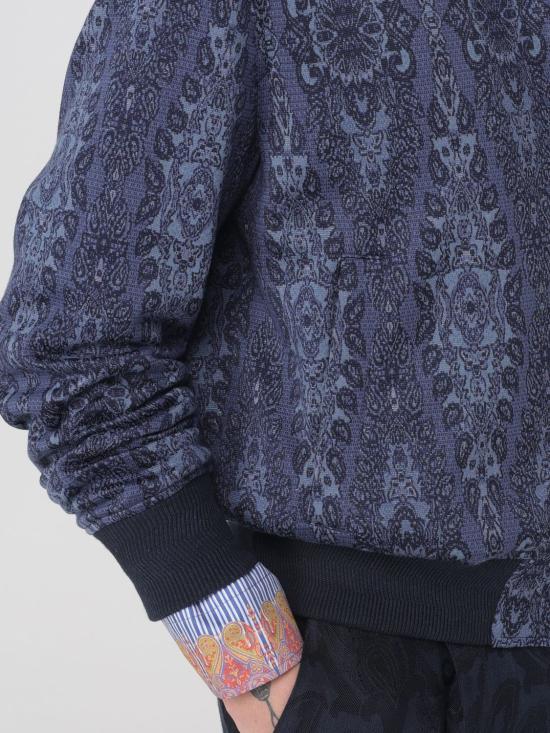 25FW 에트로 봄버 자켓 MRBA001699JJE14 B0065 Blue - ETRO